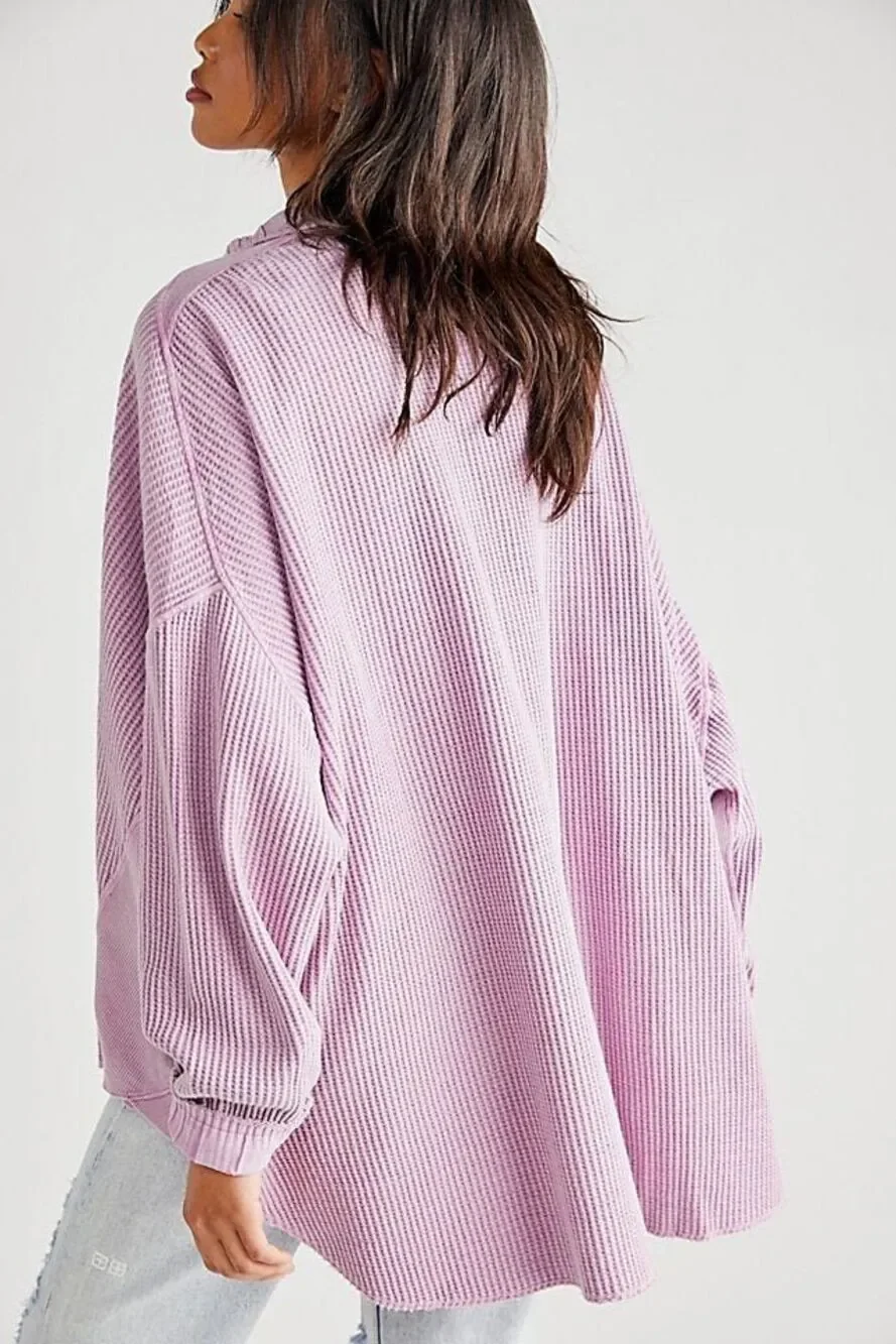 Free People One Scout Jacket Lavender Size XL
